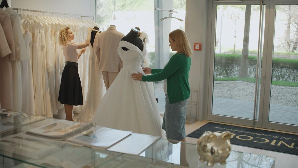 Beáta žiari šťastím: Vyberá si svadobné šaty