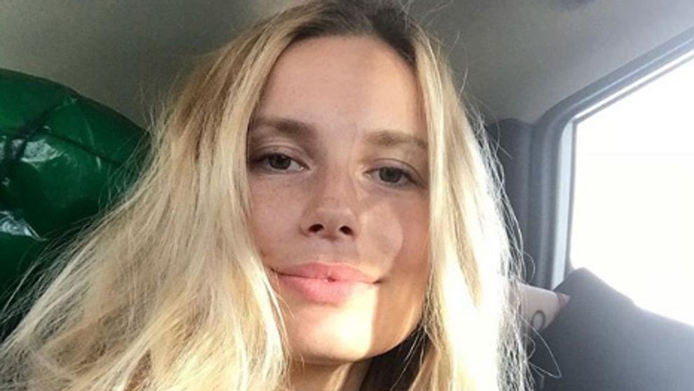 Diana Hágerová po pôrode. Postavičku má jedna báseň