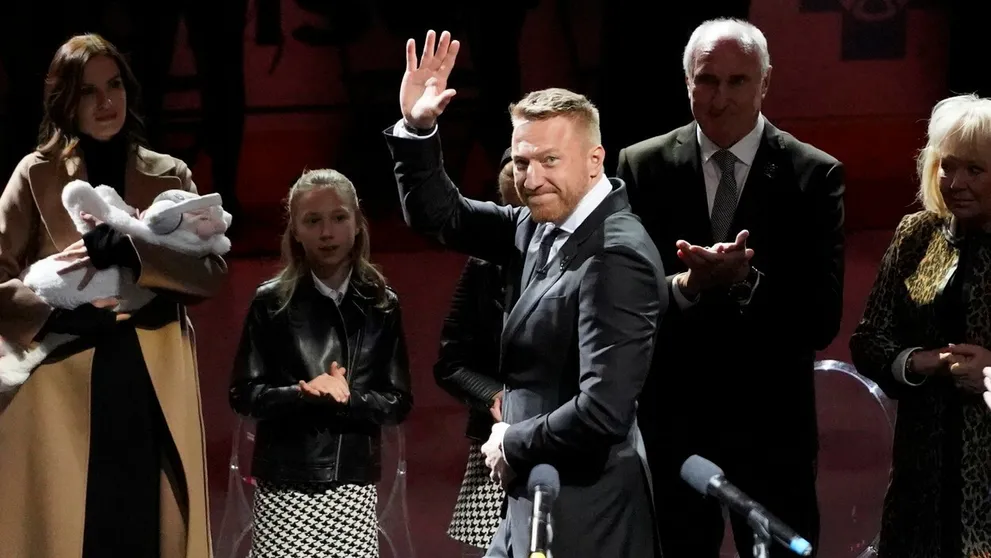 Veľký moment v kariére Mariána Hossu: Na ceremoniáli ukázal najmladšiu dcérku
