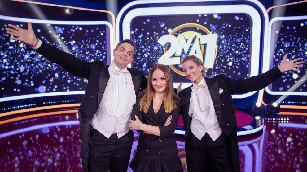 Originálna šou 2 na 1 si opäť polepšila a ovládla nedeľný večer