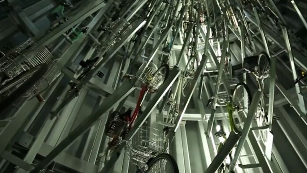 Futuristické parkovisko na bicykle v Japonsku vás dostane: Chráni pred zlodejmi i počasím!