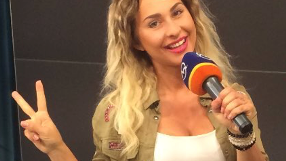 Lucia Mokráňová na archívnej fotke. Takto vyzerala s 20 kilami navyše