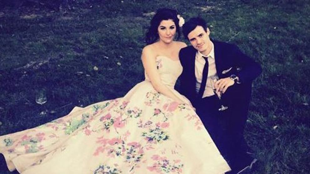 Nádherná Celeste Buckingham s priateľom. Ako princ a princezná