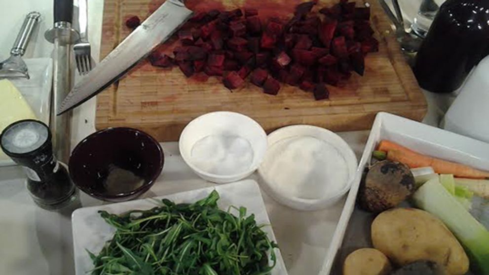 Dobite sa vitamínmi s červenou repou, cibuľkou či rukolou!