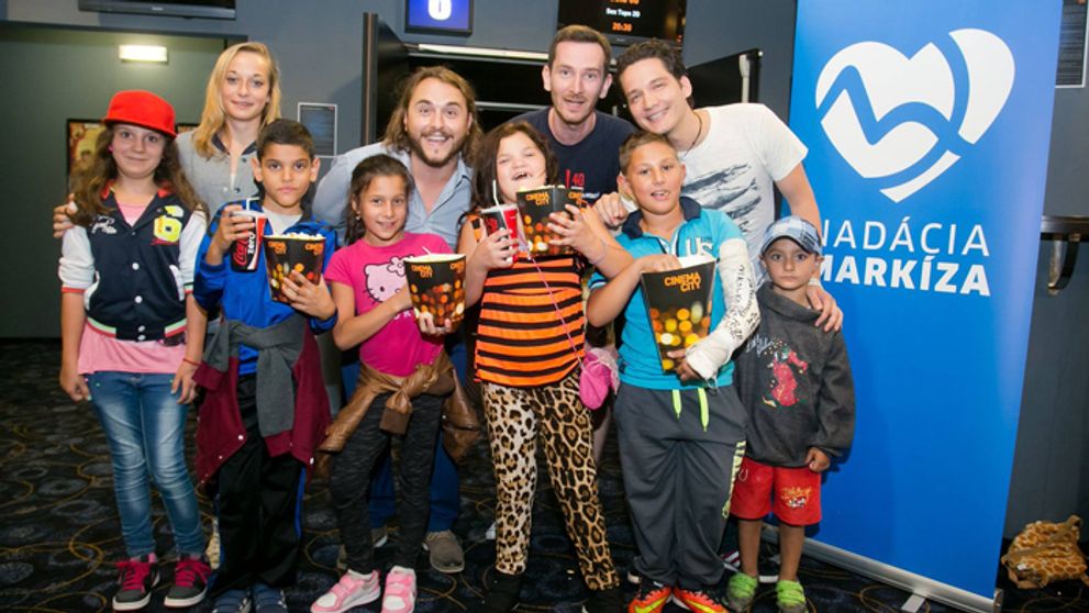 Nadácia televízie Markíza: Pomáhali aj pilčíci zo seriálu Chlapi neplačú