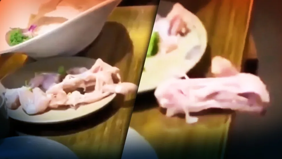 Video, ktoré zmiatlo sociálne siete: Naporciované kura ožilo na tanieri a dalo sa na útek