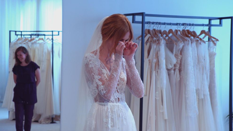 Dojala všetkých. Nádherný moment, keď si to nevesta uvedomila