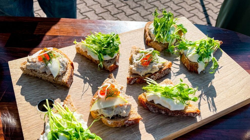 Paté z údeného pstruha, Mousse z parenice