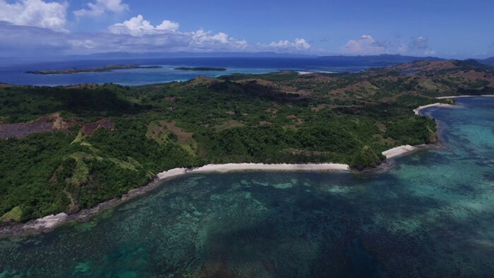 Ostrov ako na dlani: Vychutnajte si tropický raj z vtáčej perspektívy
