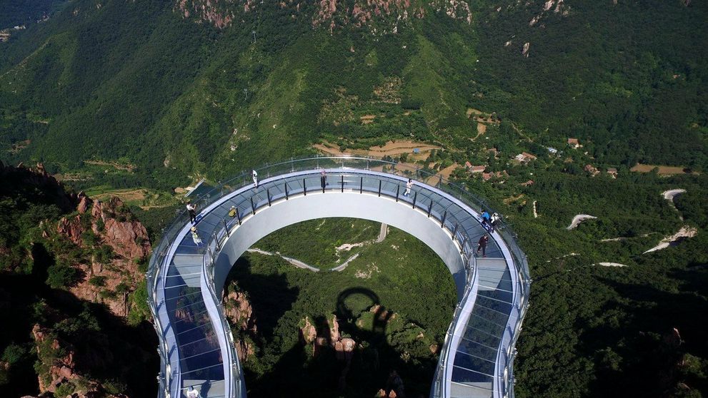 Prechádzka v oblakoch: To ponúka nová atrakcia v Číne