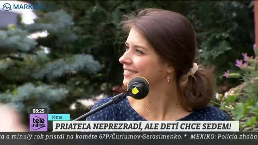 Spievala na svadbe Adely a Viktora