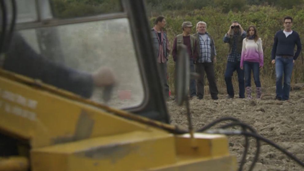 Prevalená nevera a buldozéry vo vinohrade!