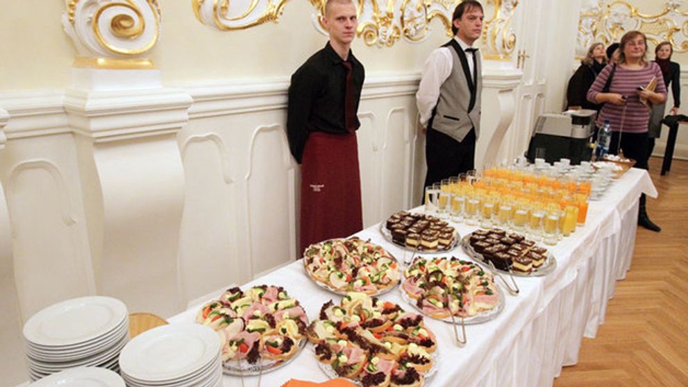 Prípravy na inauguráciu vrcholia! A my sme samozrejme pri tom!