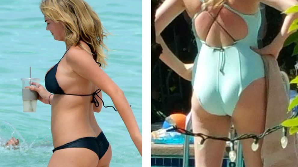 Kate Upton v plavkách predtým a teraz. Je to rozdiel!