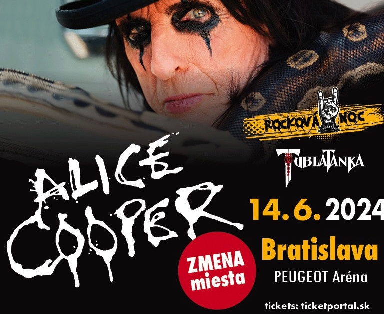 Alice Cooper v lete 2024 prichádza s novou šou