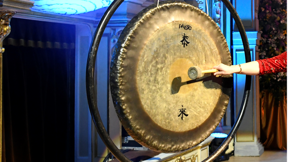 Veľké prekvapenie na Plese v opere. Pozrite, aká osobnosť udrela na gong