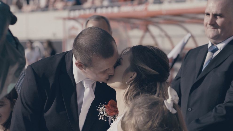 Najvernejší fanúšik: Svadba na štadióne obľúbeného klubu