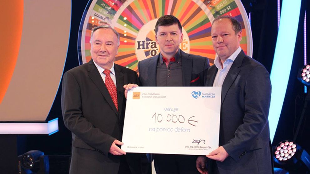 Predvianočná Hra o Niké s Nadáciou Markíza