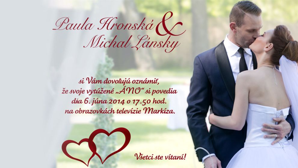 Exkluzívne video: Svadba Pauly a Michala v plnej kráse!