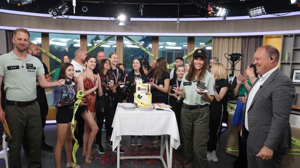 Nová stanica KRIMI odštartovala v priamom prenose: Nechýbala ani špeciálna torta