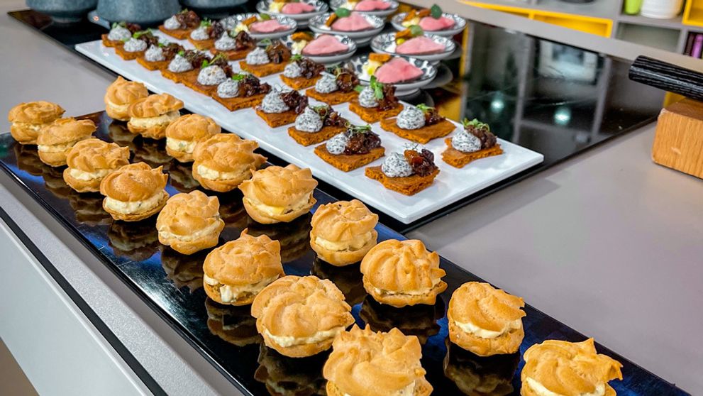 Venčeky a vajíčková pomazánka