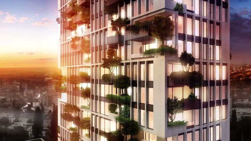 V Bratislave postavia unikátny dom so živými stromami