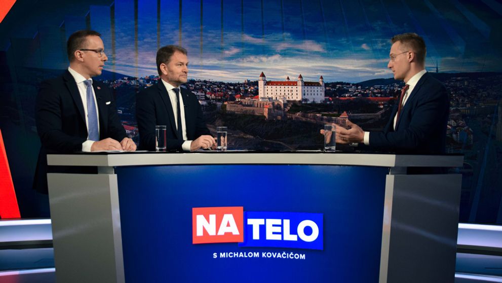 Obrovský úspech relácie Na telo: Duel I. Matoviča a E. Tomáša mal dosah na takmer 750-tisíc divákov