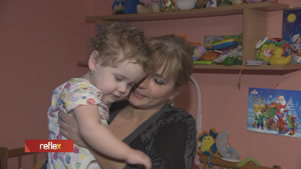 Špeciálny kočík pre ťažko chorú vnučku