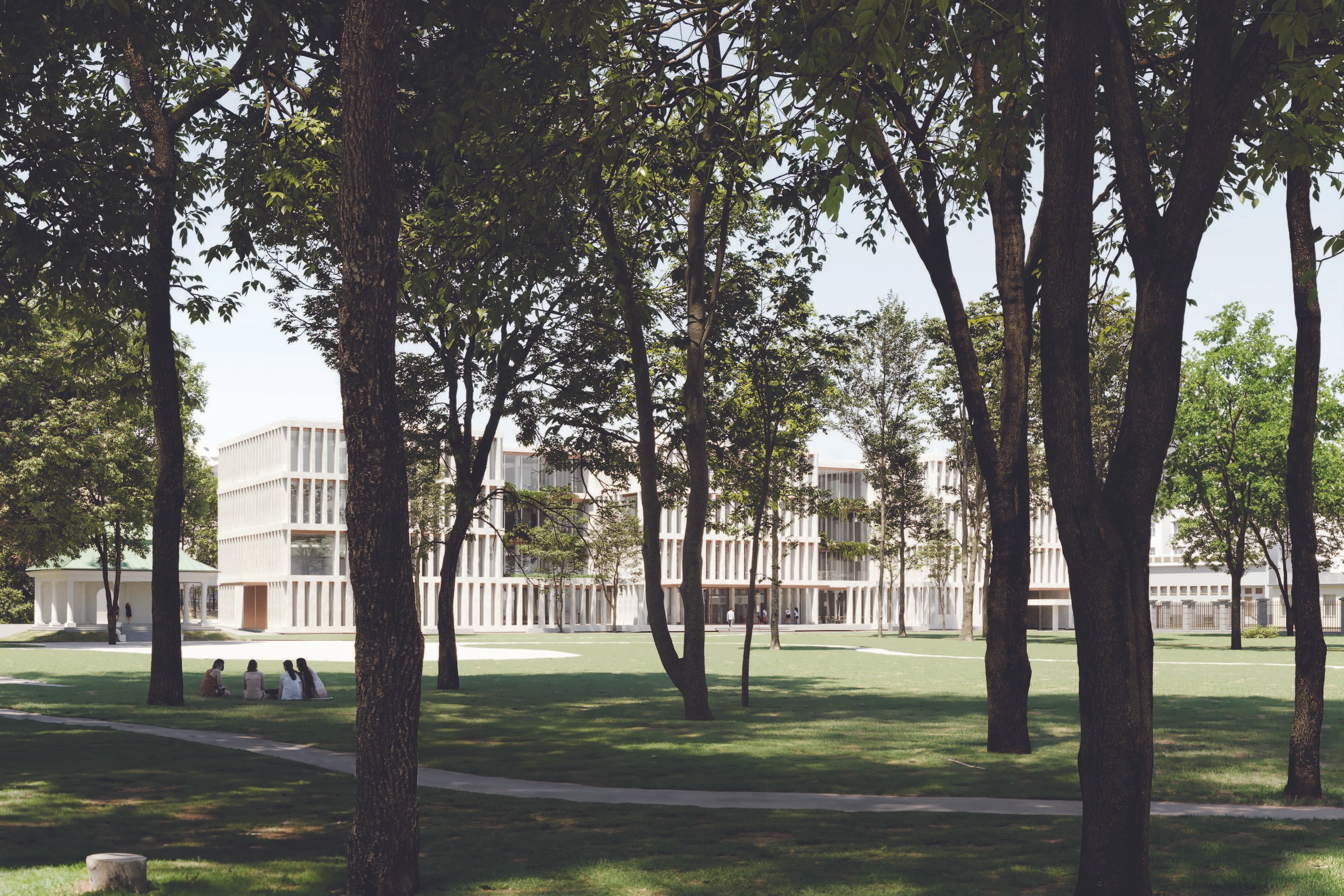 Vizualizácia novej budovy Úradu vlády SR