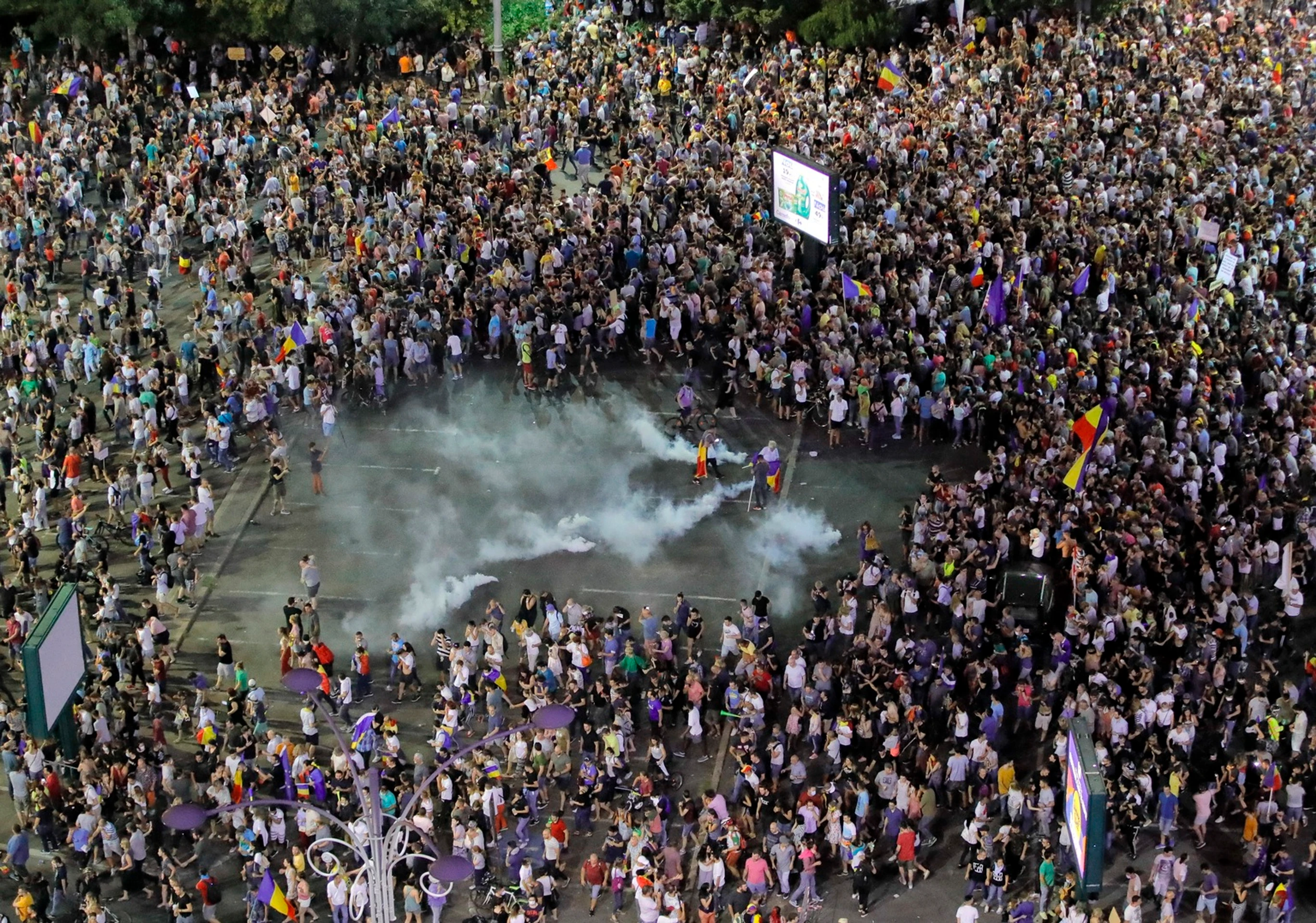 Protesty v Rumunsku