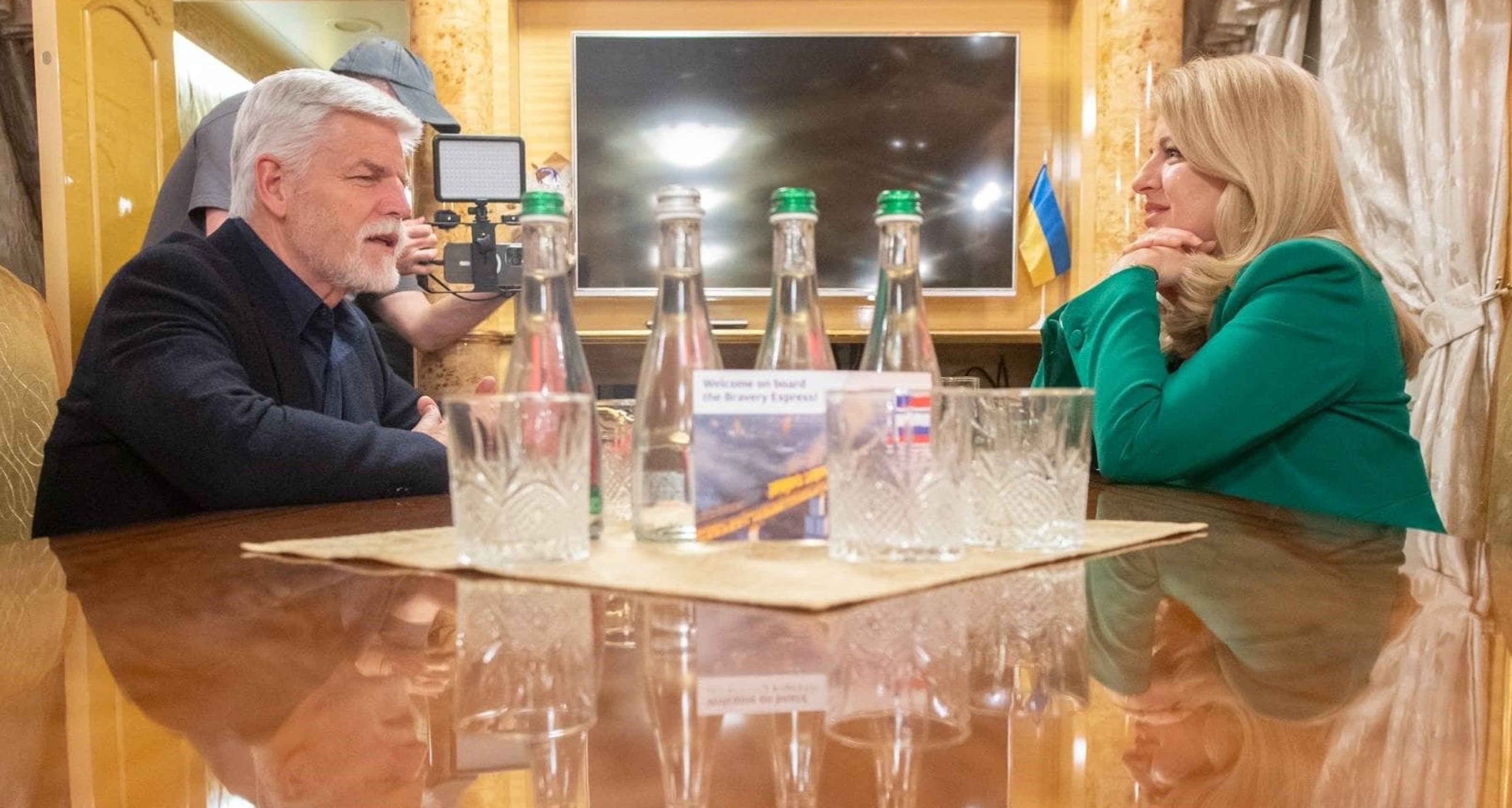 Zuzana Čaputová a Petr Pavel pricestovali na návštevu Kyjeva.