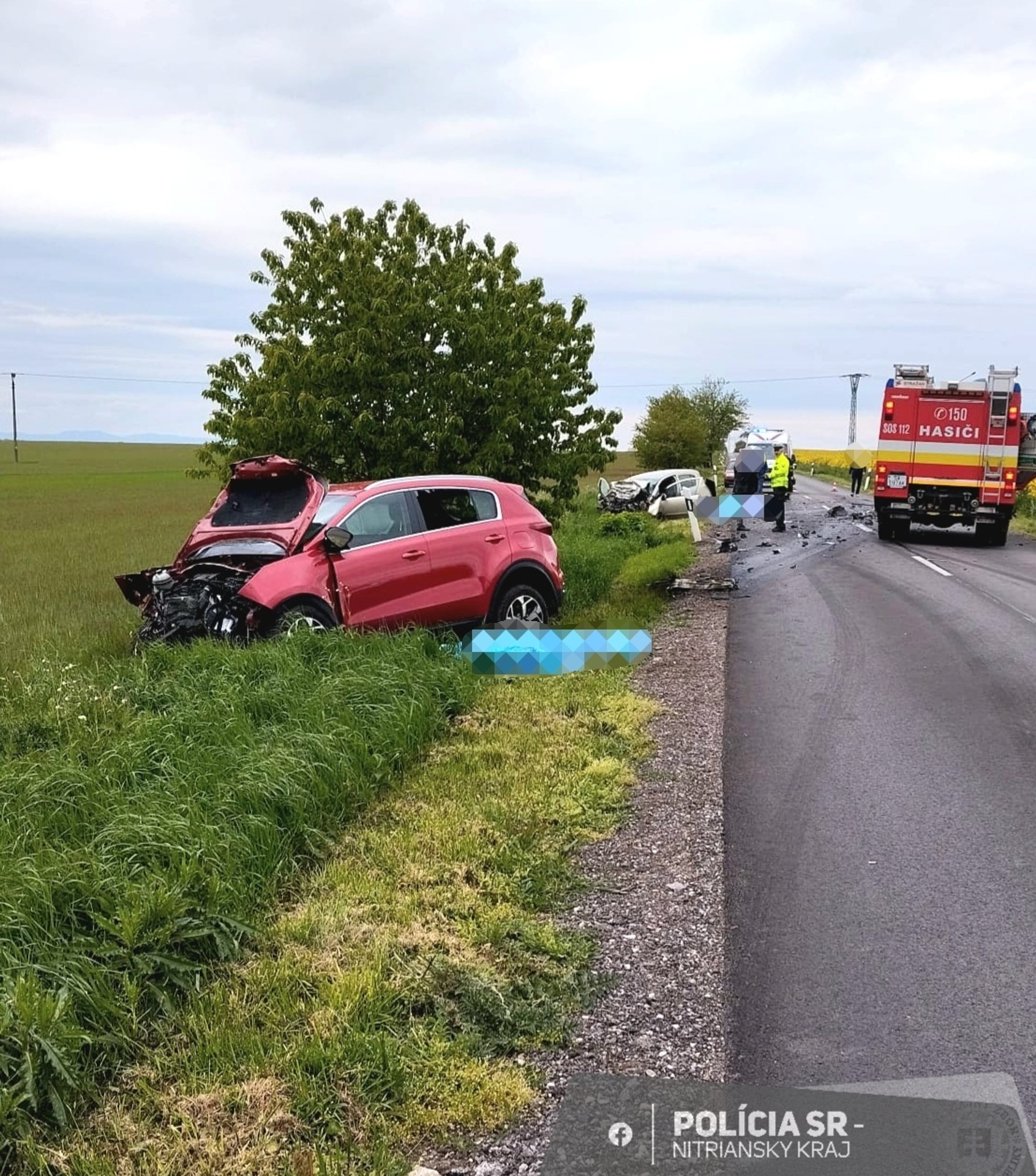 Tragická nehoda pri Šali.