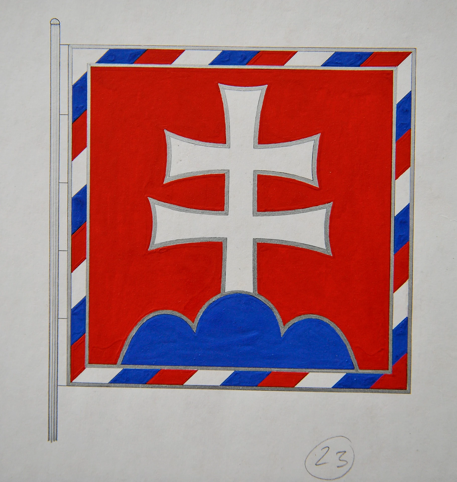 Prezidentská štandarda.