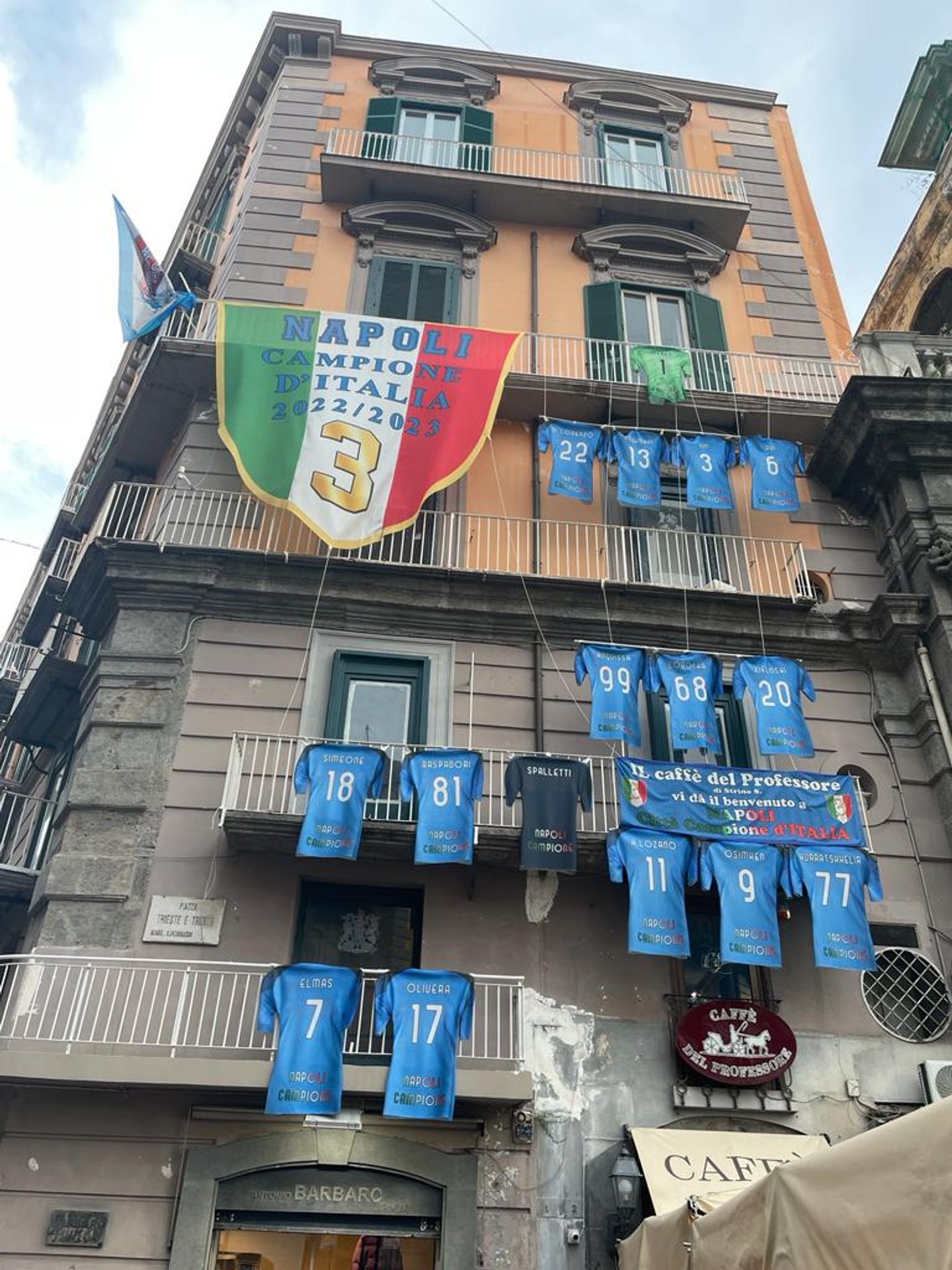 Neapol oslavuje titul.