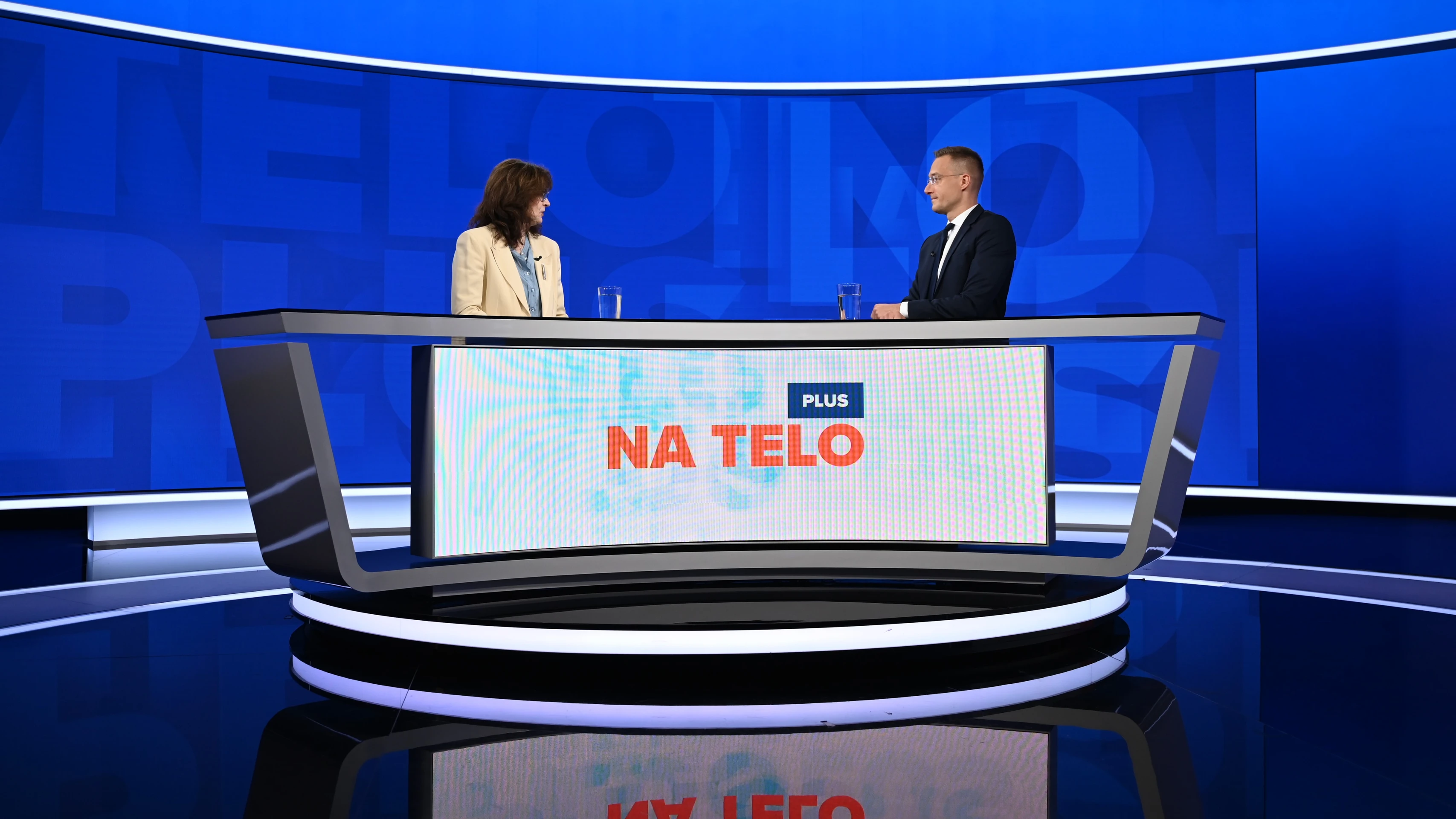 Na telo PLUS s Luciou Žitňanskou.
