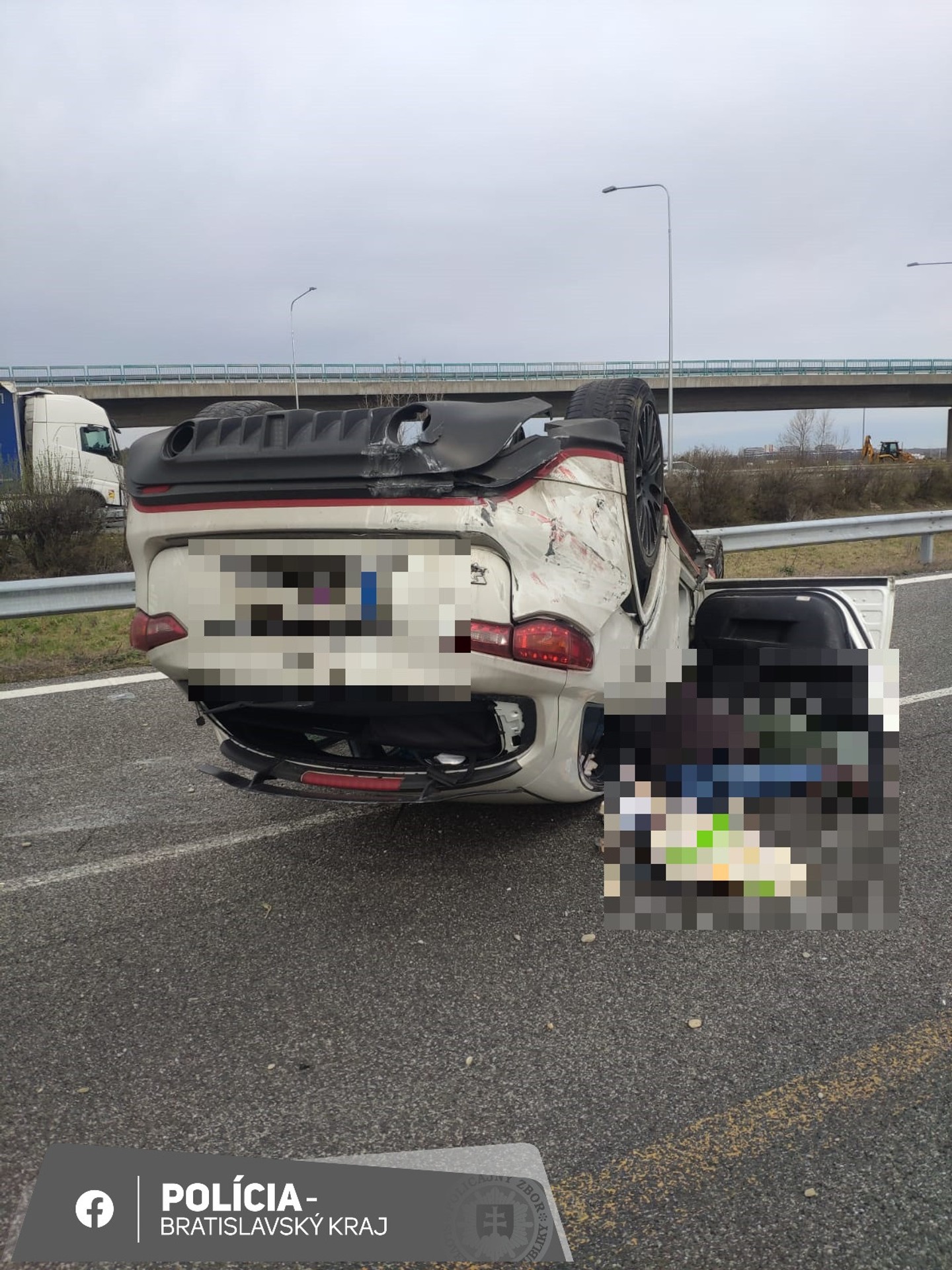 Vážna nehoda na diaľnici D4.