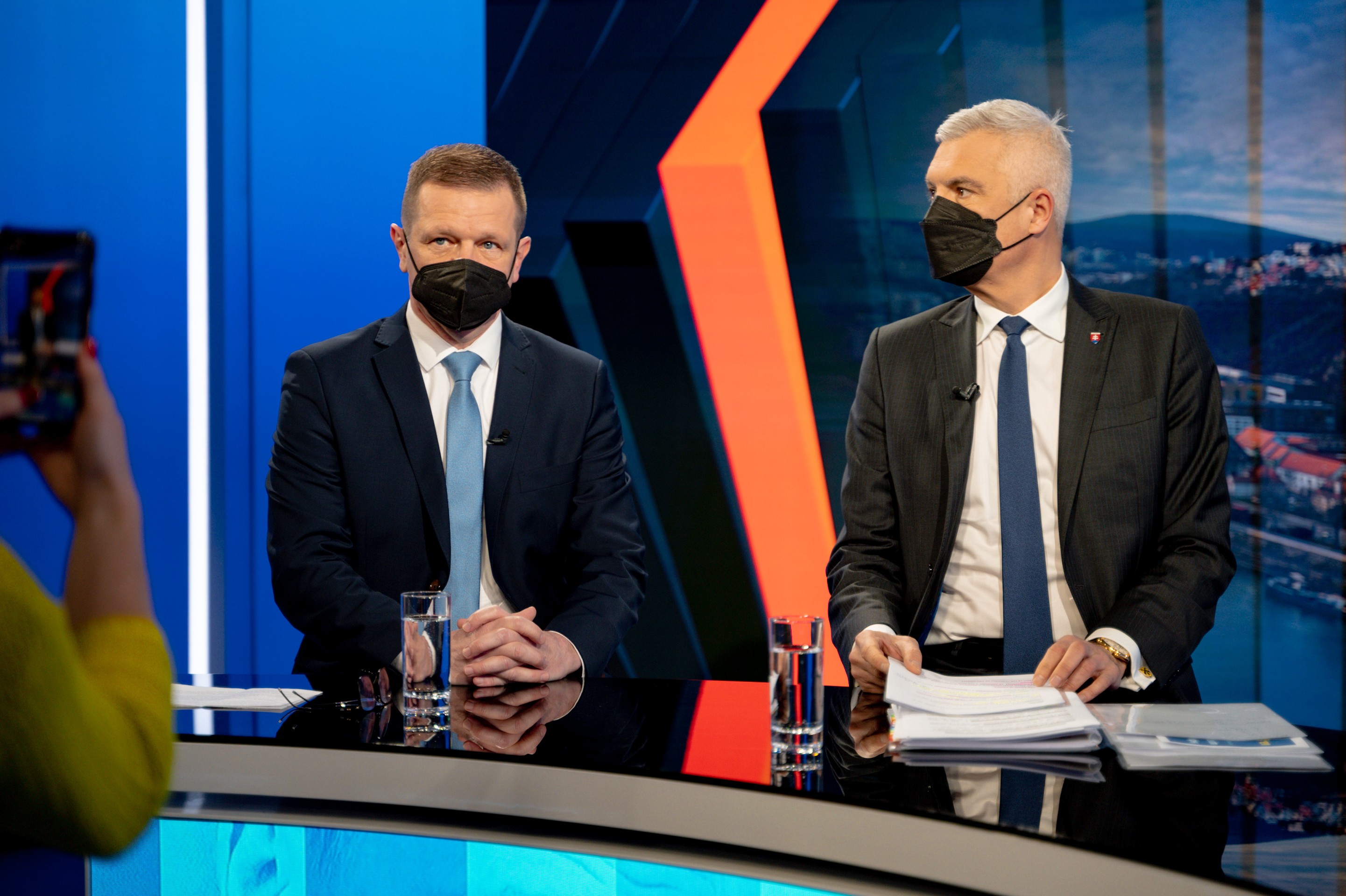 Peter Kmec a Ivan Korčok v Na telo.