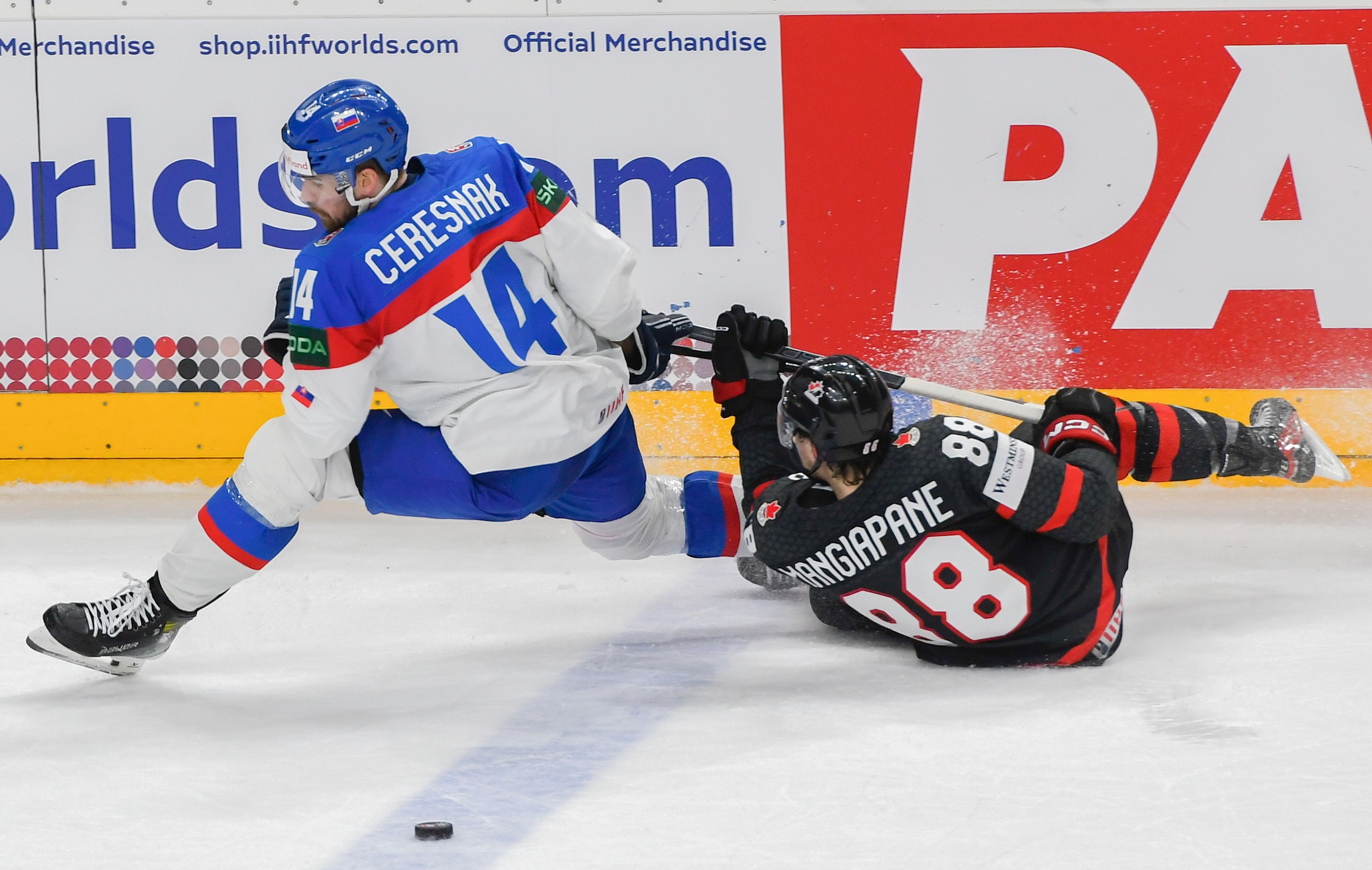 Štvrťfinále MS 2024: Kanada - Slovensko.