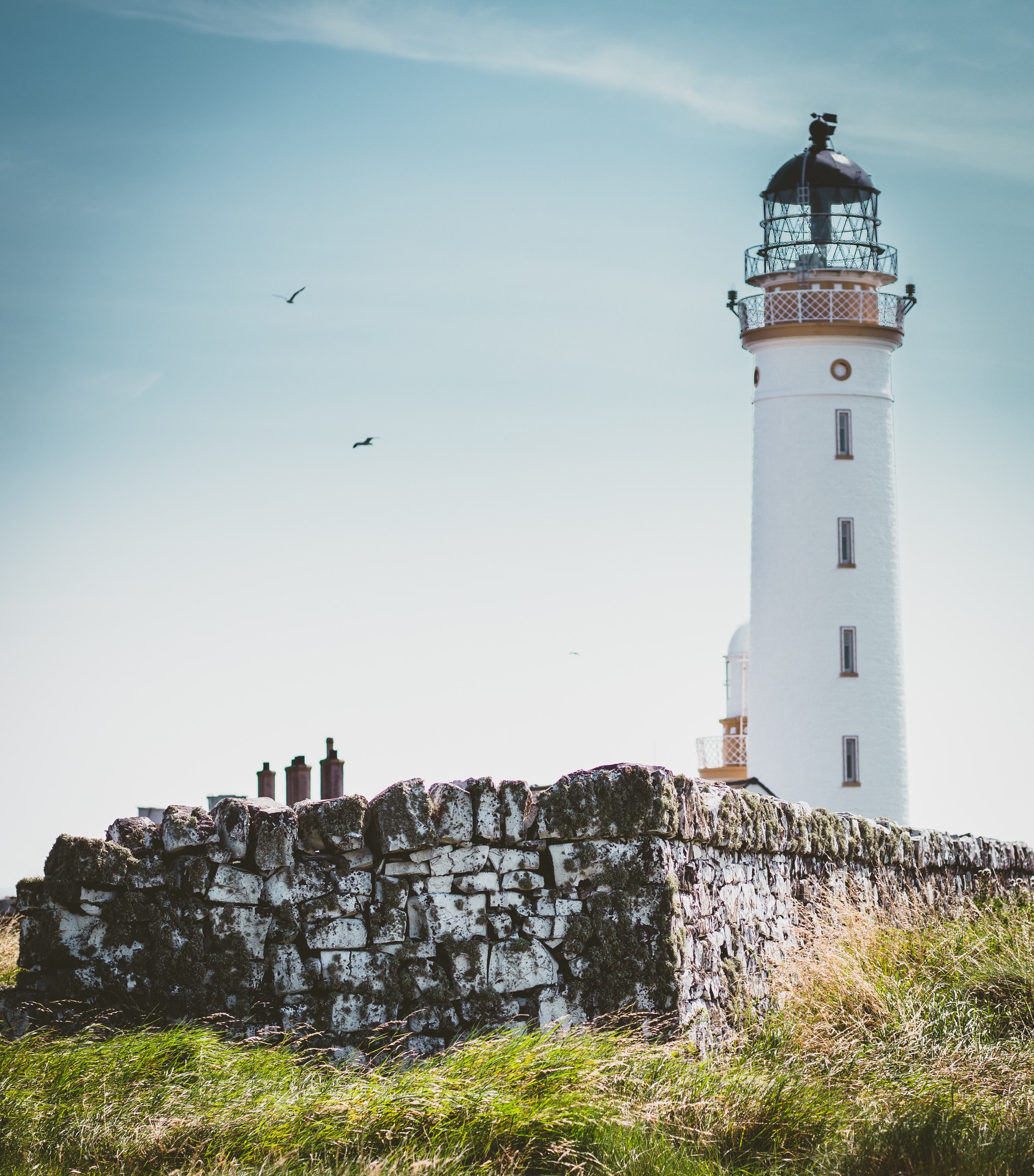 Maják na škótskom ostrove Pladda
