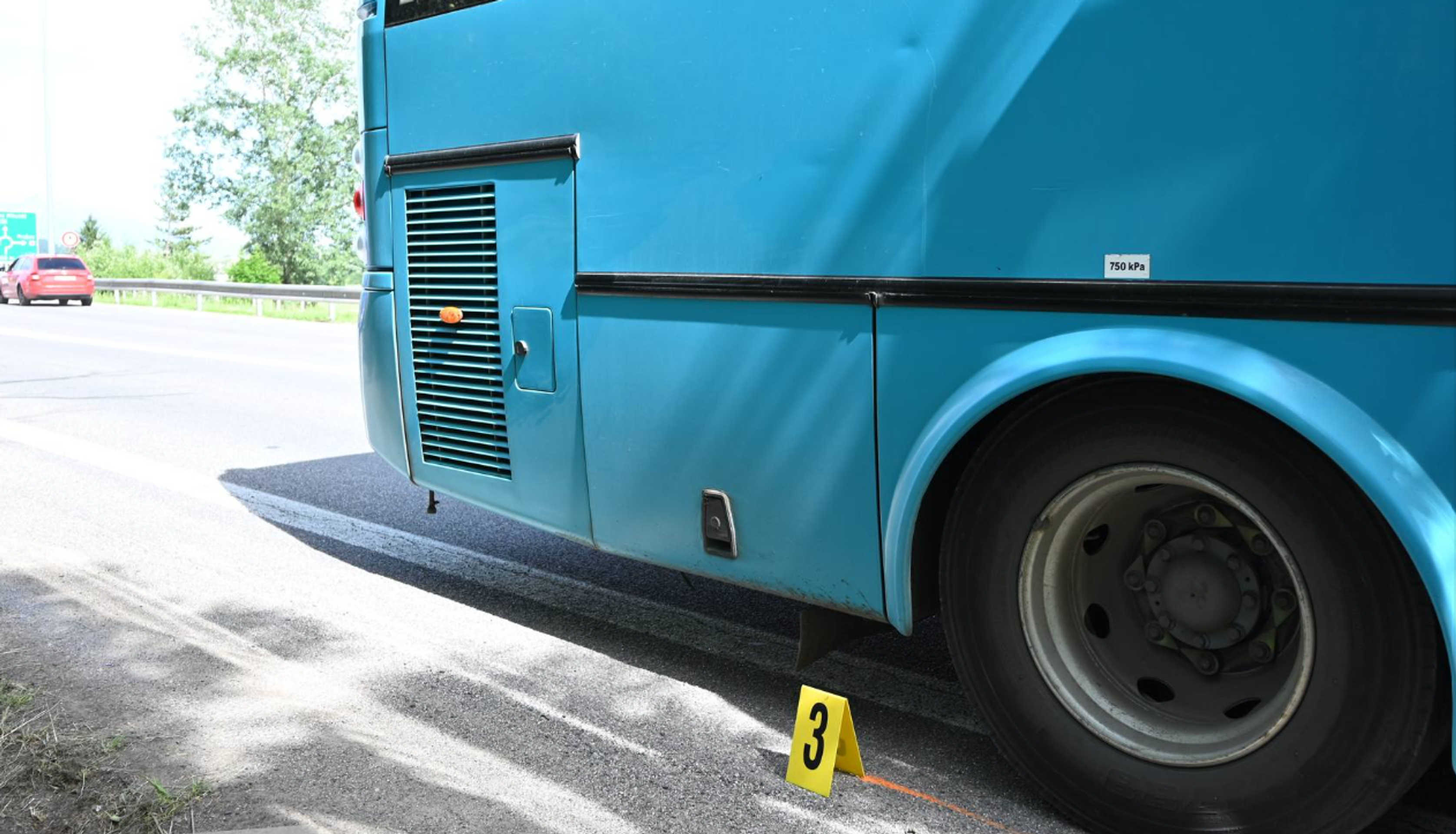 Nehoda pri Liptovskom Mikuláši.