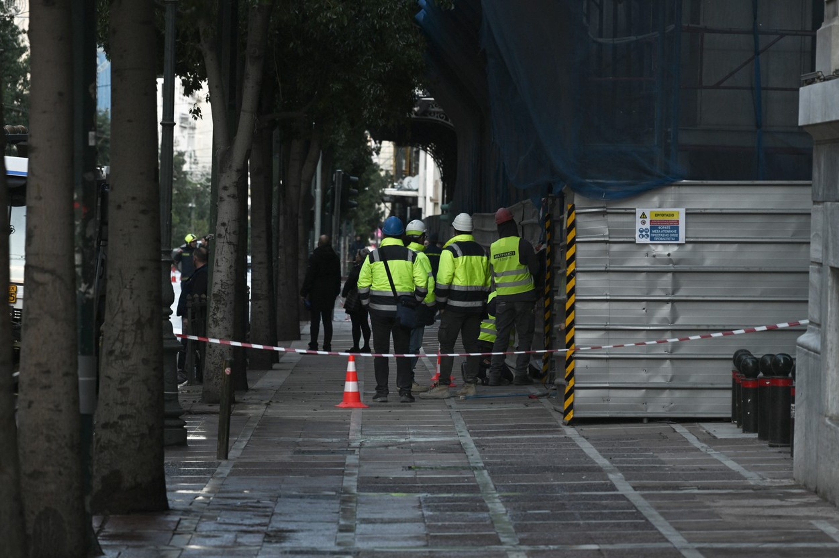 V centre Atén explodovala bomba. 