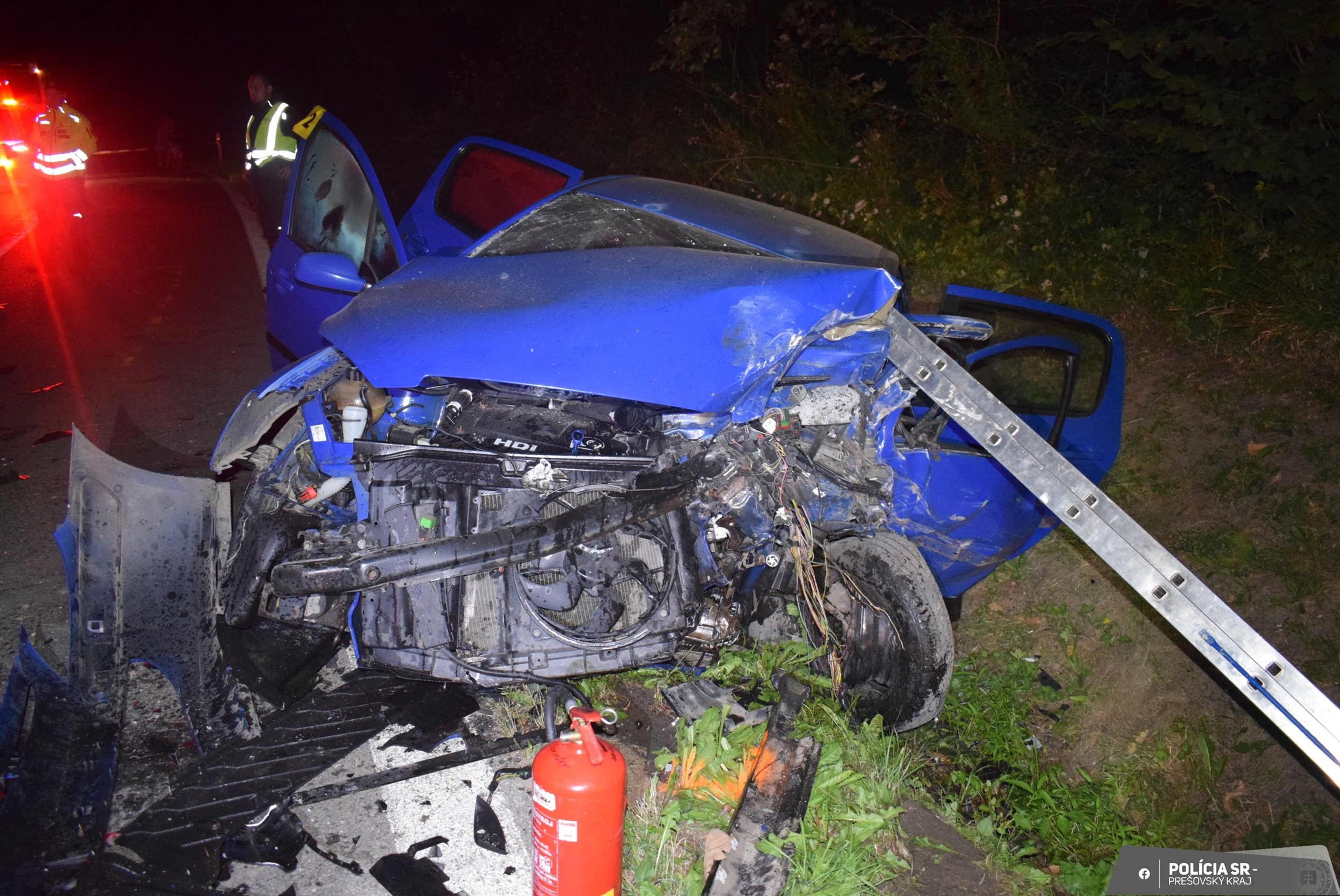 Čelná zrážka na východe Slovenska