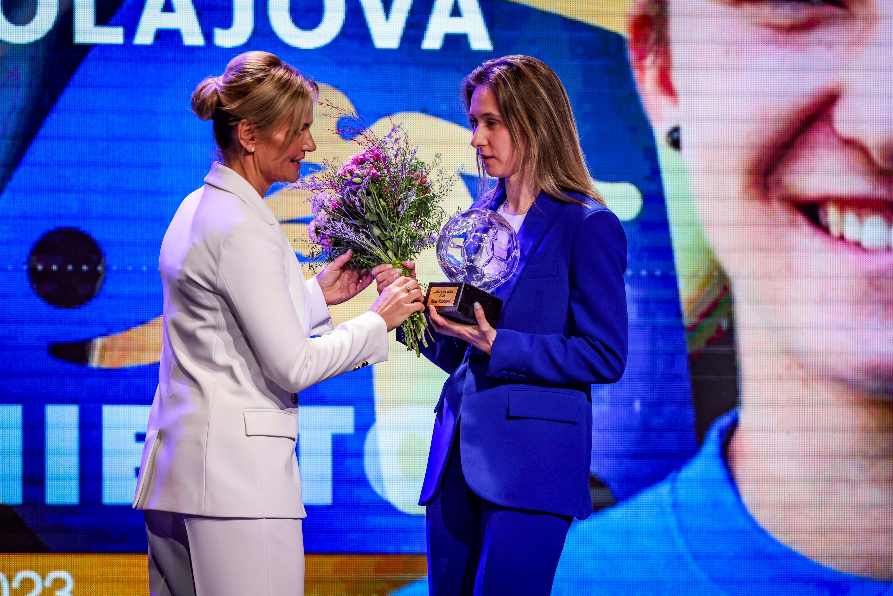 Futbalistkou roka 2023 sa stala Mária Mikolajová.