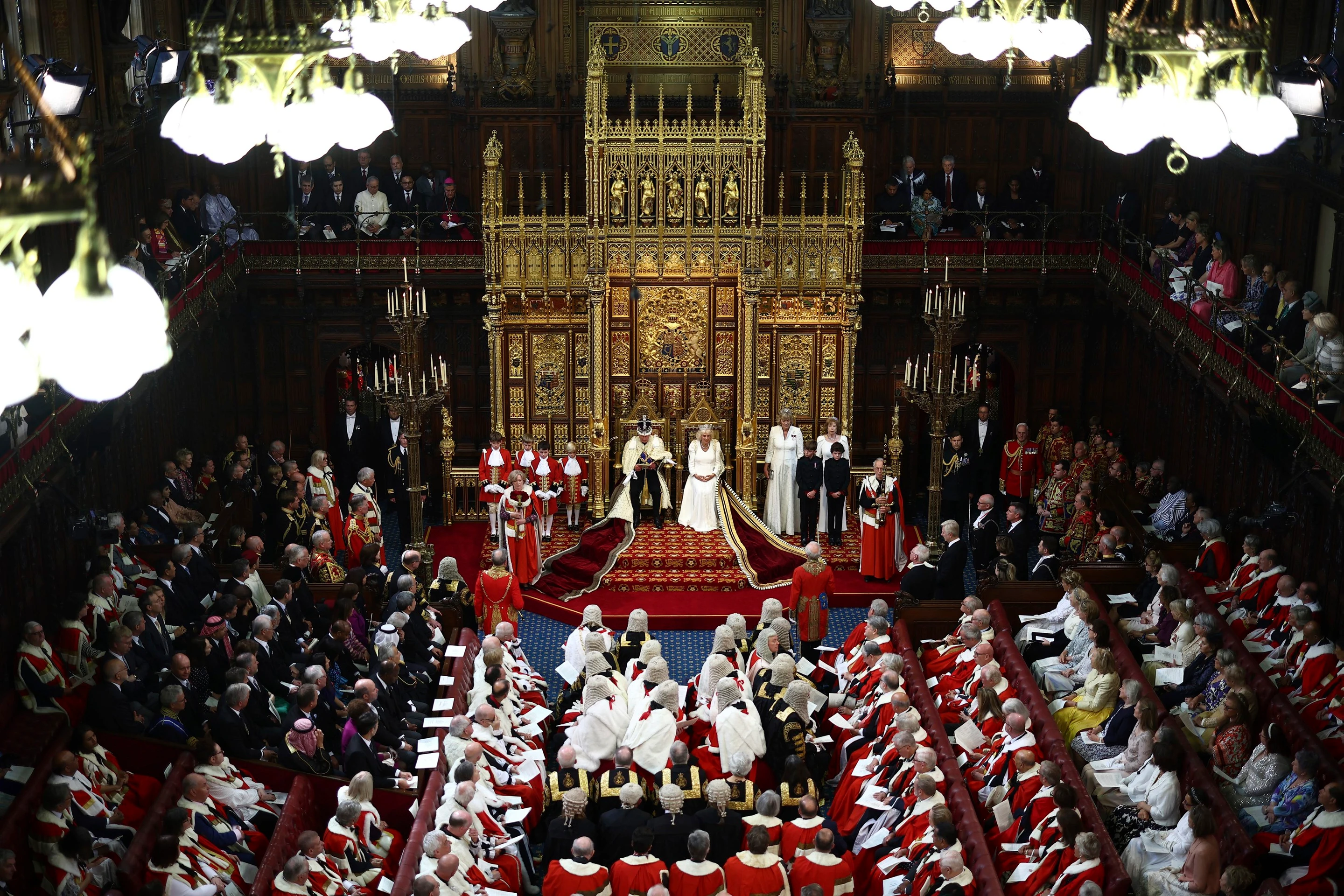 Kráľ Karol III. a kráľovná Kamila