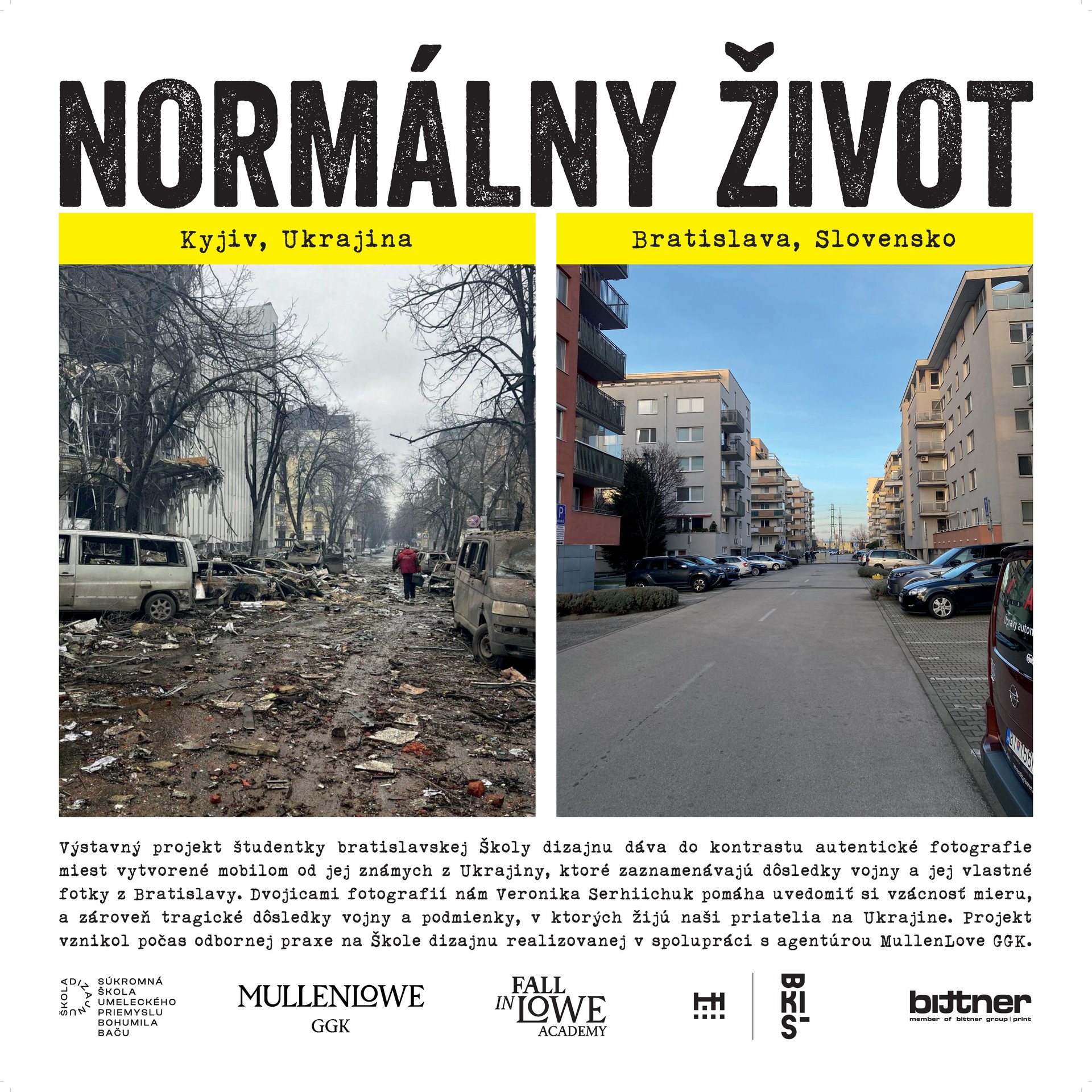 Výstava s názvom „Normálny život“