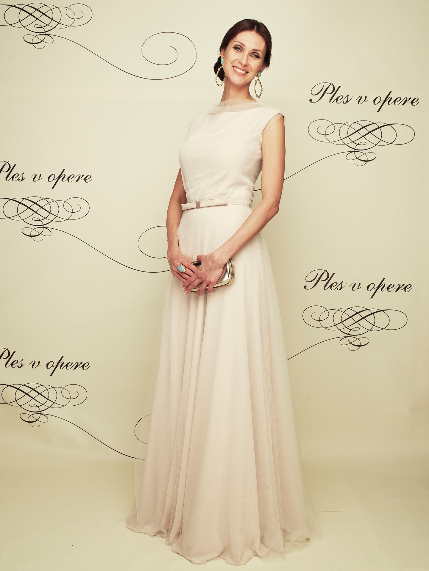 Beáta Danglová na plese v opere v roku 2016