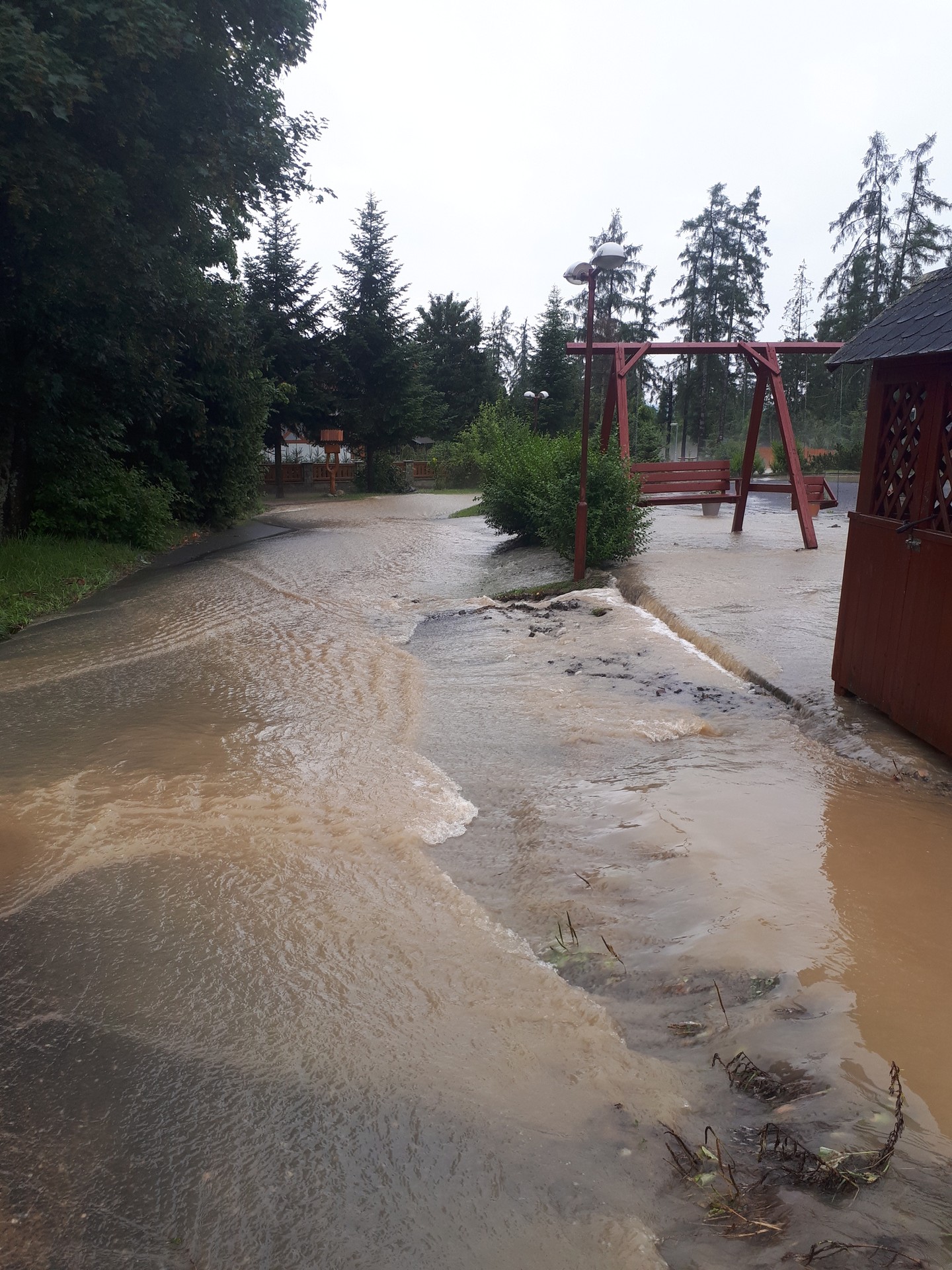 Zatopená Stará Lesná
