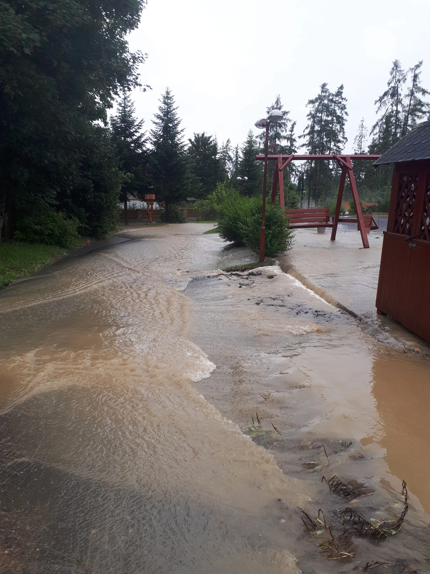 Zatopená Stará Lesná
