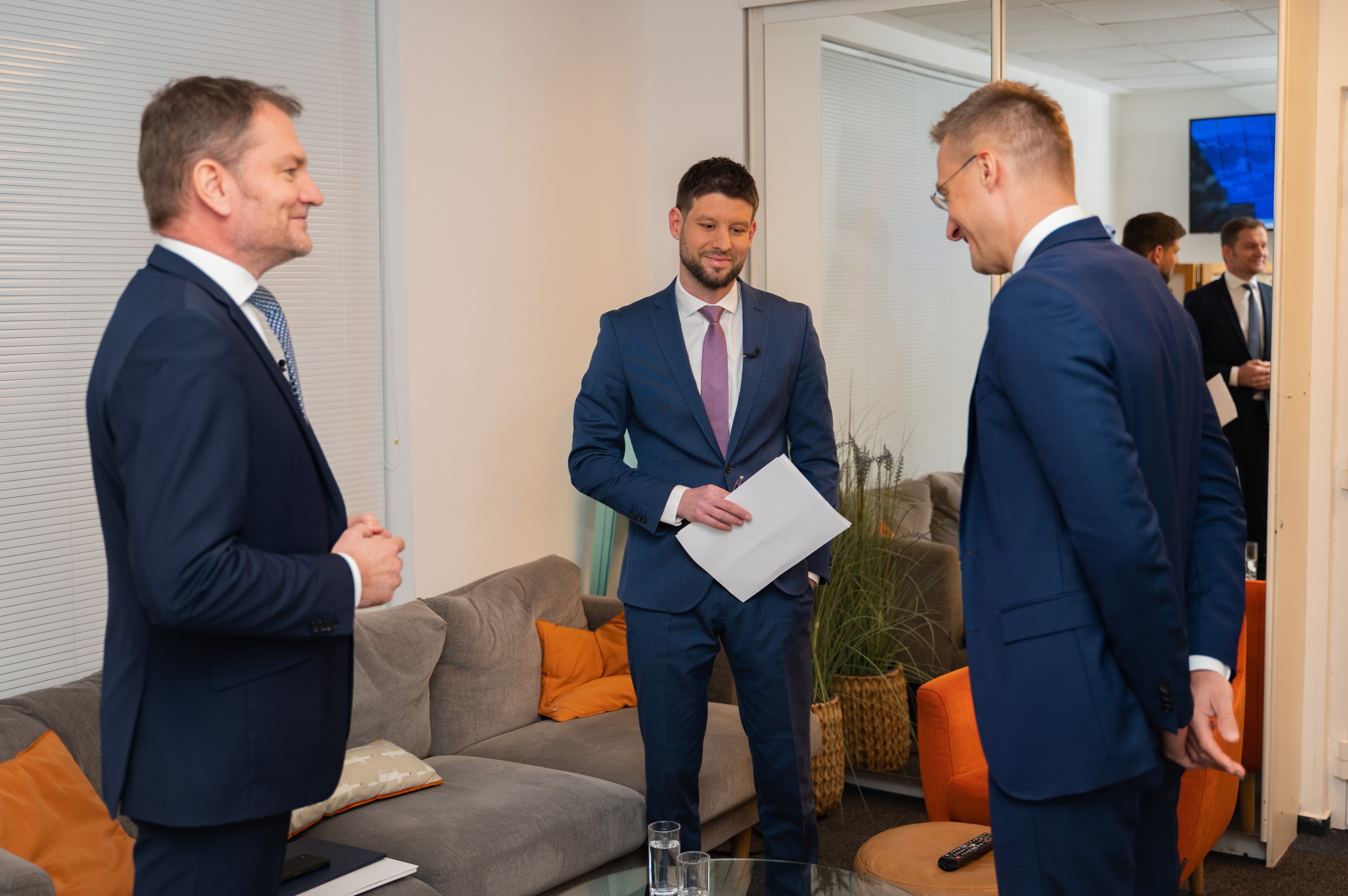 Michal Šimečka a Igor Matovič v relácii Na telo