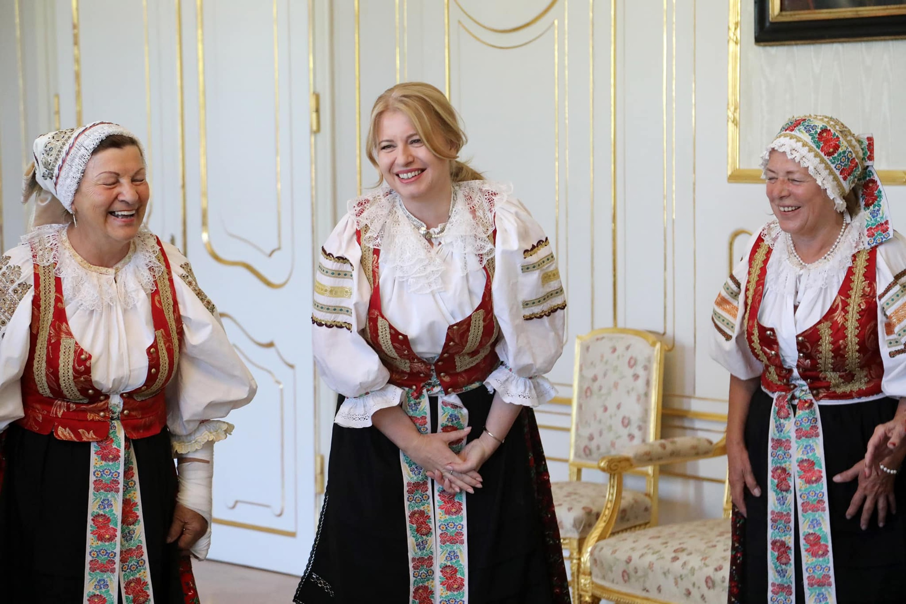 Podľa prezidentky bolo stretnutie radostné